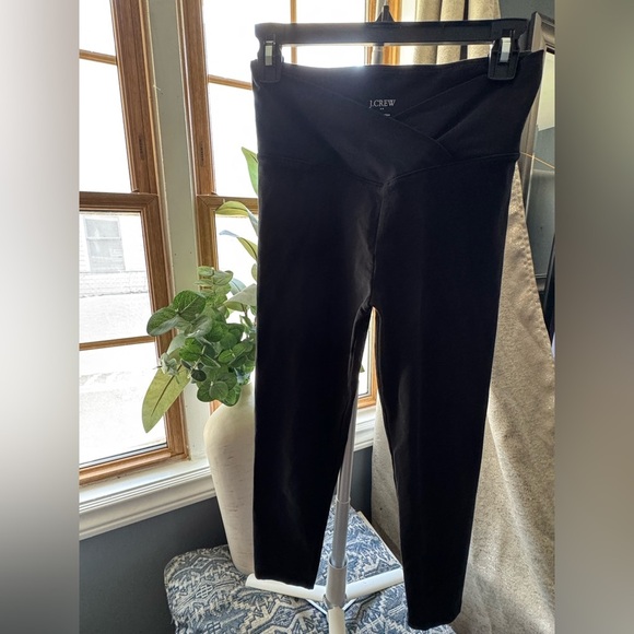 J. Crew Pants - J.Crew Black Crossover Leggings